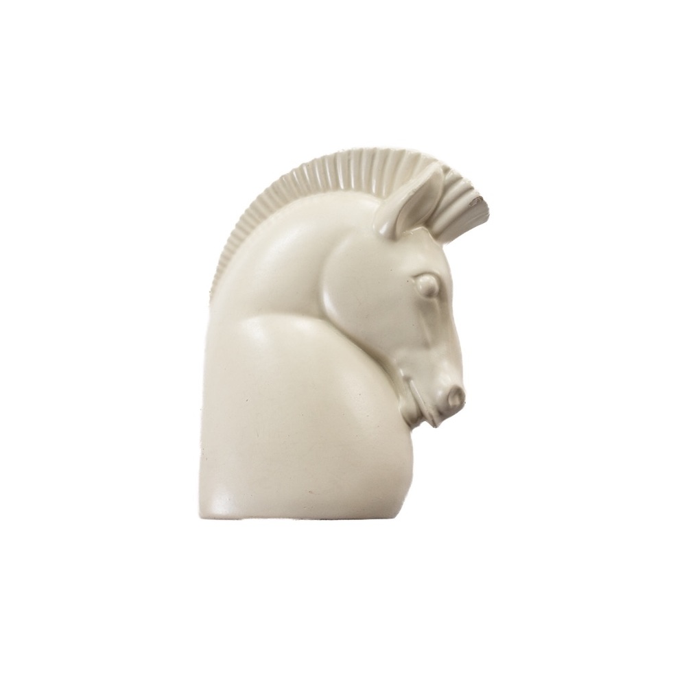 Vintage 1950s Retro Haeger Horse Head Pottery Vase - Picture 4 of 12